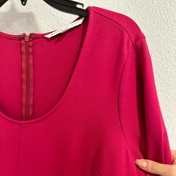 Hatch | The Nines | Ponte Knit Maternity Dress - L - Picture 4 of 4